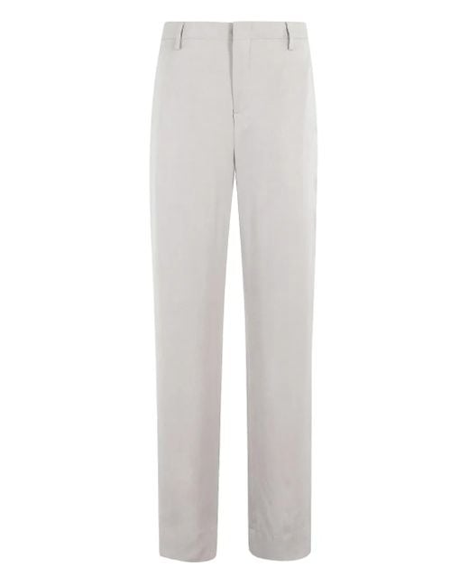 Briglia 1949 White Straight-Leg Pants
