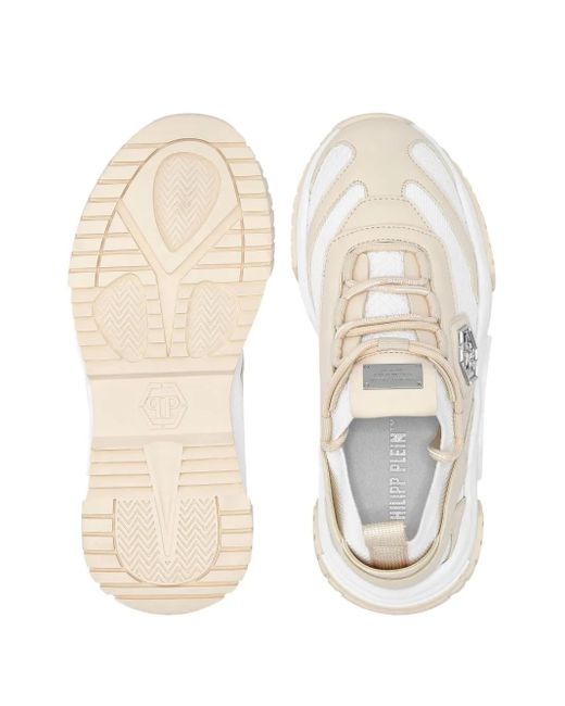 Philipp Plein White Predator Sneakers