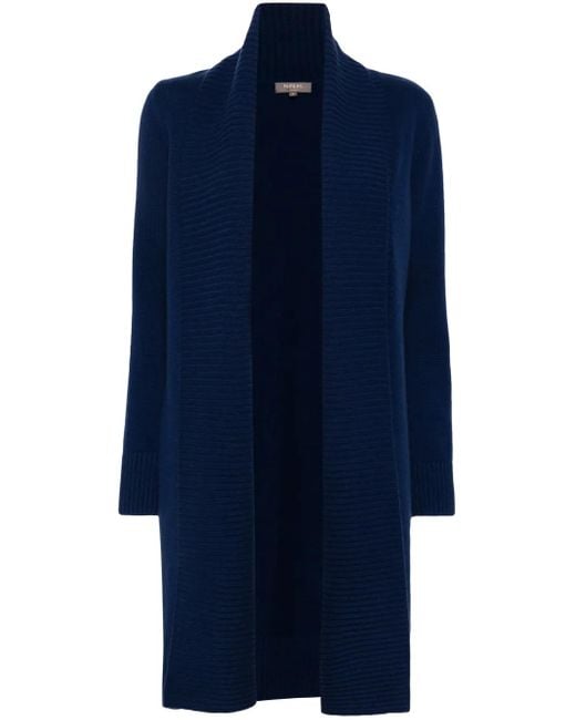 Cárdigan Abbey N.Peal Cashmere de color Blue