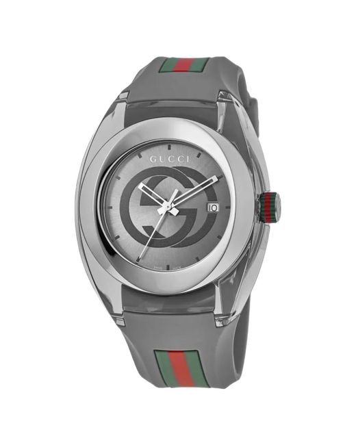 Gucci Gray Sync Xxl 45Mm Watch for men