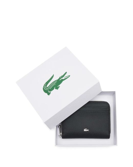 Lacoste Black Petit Portefeuille Daily City