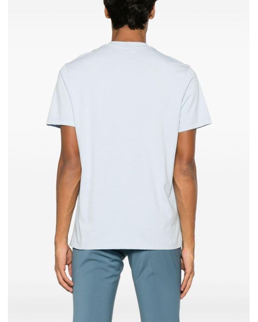 T-shirt girocollo di Sandro in Blue da Uomo