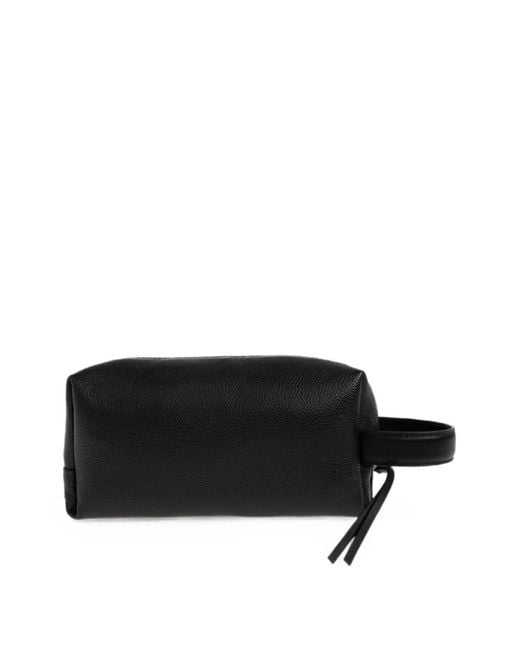 Jil Sander Kulturbeutel Mit Logo-Patch in Black für Herren