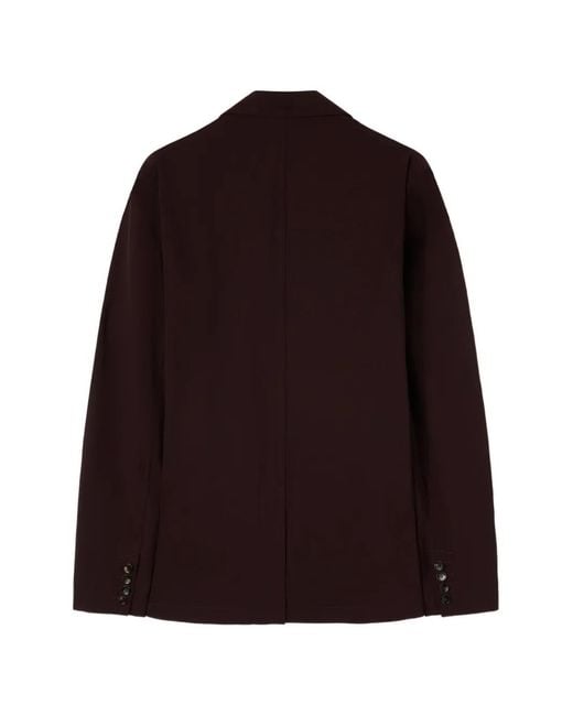 RETORI Purple Single-Breasted Wool Blazer for men