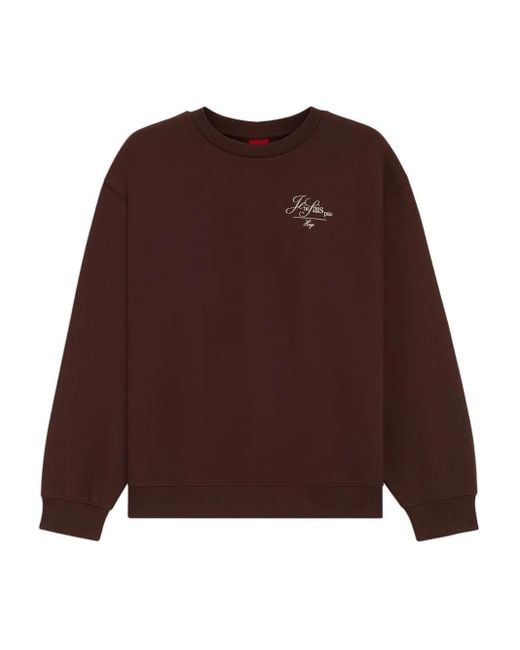 Sweat À Imprimé Graphique HUGO en coloris Brown