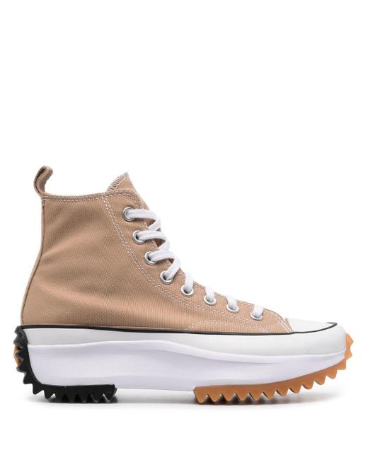 converse run star brown