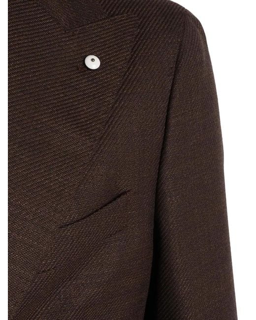 L.b.m. 1911 Black Button-Fastening Blazer for men