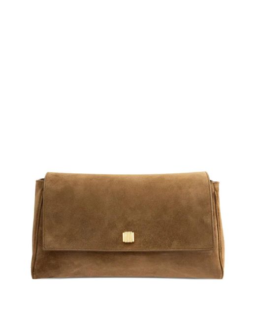 Khaite Brown Audrey Cross Body Bag