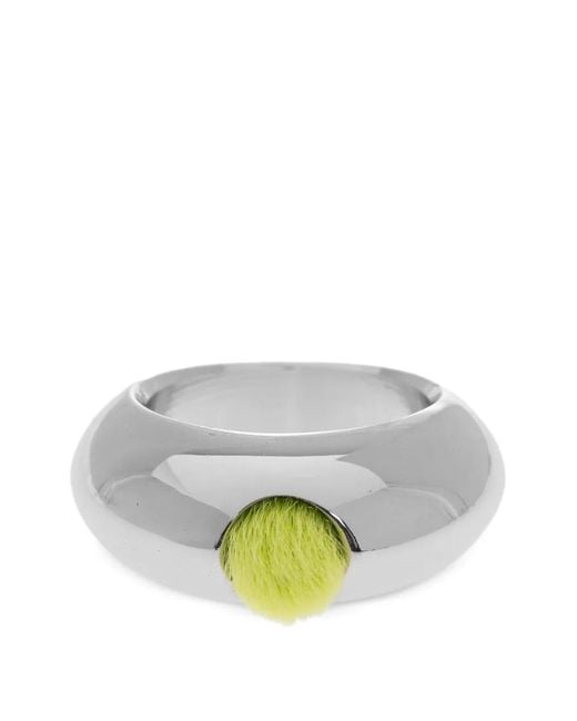 Issey Miyake Gray Polierter Ring