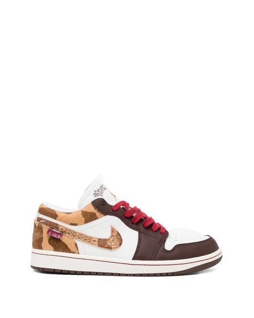 Nike Pink Air Jordan 1 Low Se Lunar New Year Sneakers for men