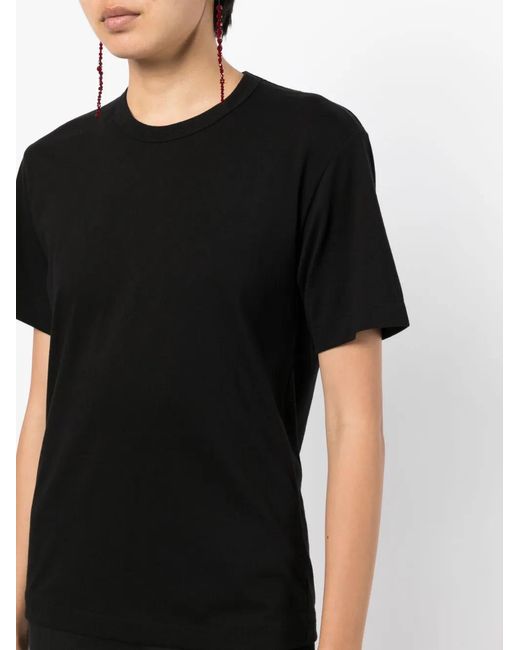 Comme des Garçons Black Cotton T-Shirt