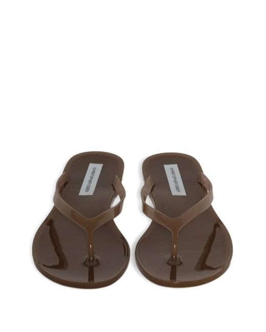Christopher Esber Brown Jo Flip-Flops