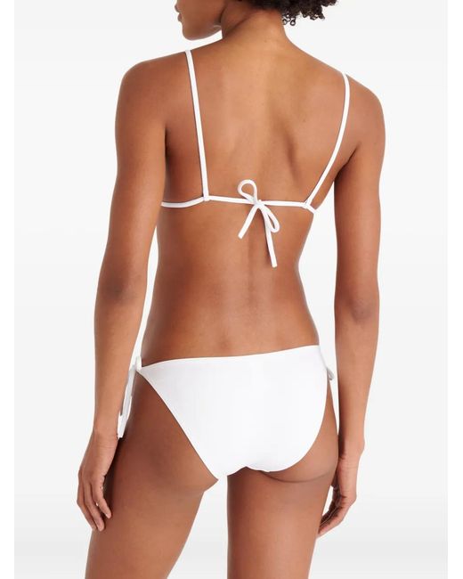 Eres White Malou Tie-Side Bikini Briefs
