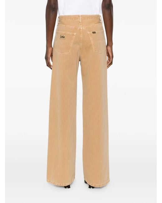 Lois Natural Skater Wide-Leg Denim