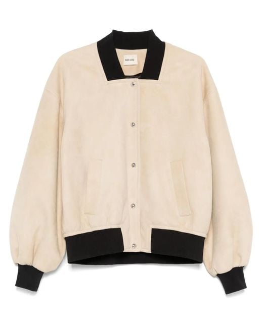 Khaite Natural Spence Bomberjacke