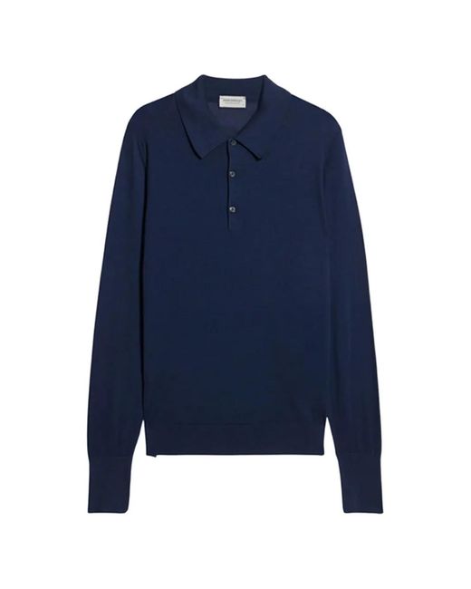 Fortela Blue Finchley Polo Shirt for men
