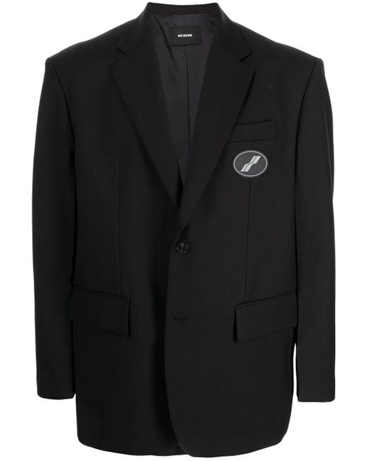 we11done Oversized Blazer in het Black