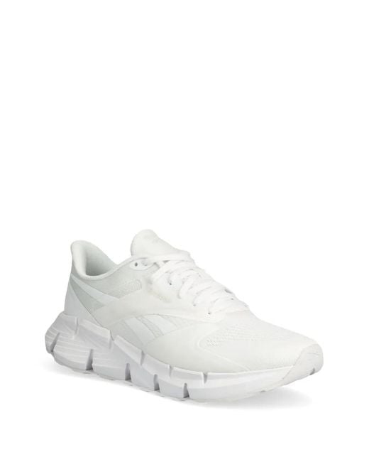 Reebok White Zig Dynamica Sneakers for men