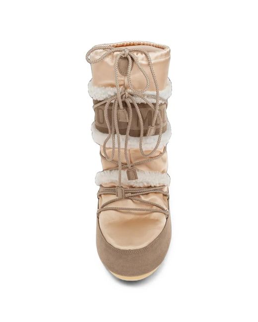 Moon Boot Natural Icon Pearly Plus Boots