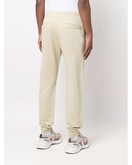 DIESEL Natural Logo-Print Tracksuit Bottoms for men
