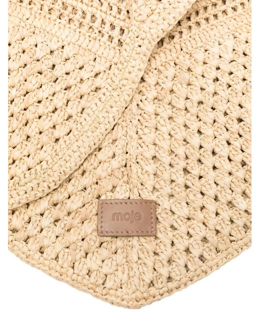 Maje Natural Raffia Bag