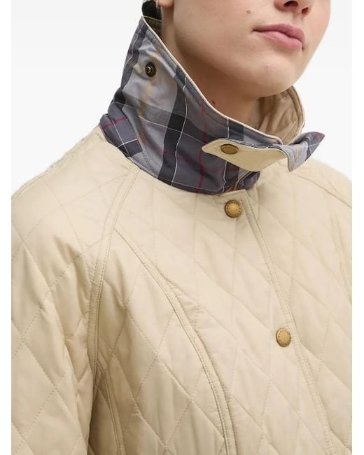 Barbour Blue Summer Beadnell Quilted Jacket
