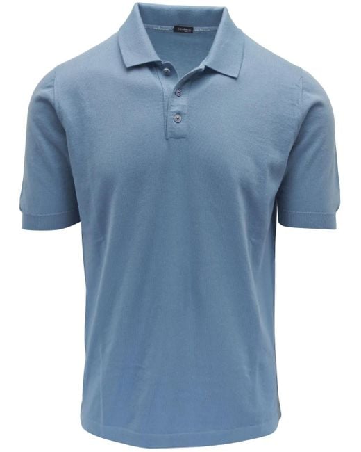 メンズ Kiton ポロシャツ Blue