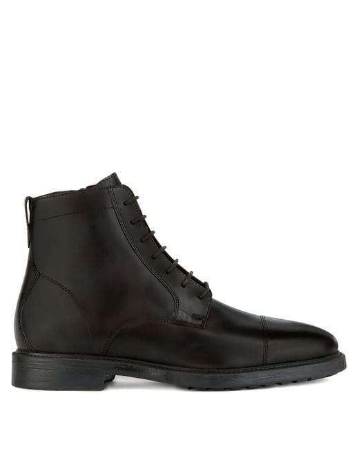 Geox Black Tiberio Boots for men