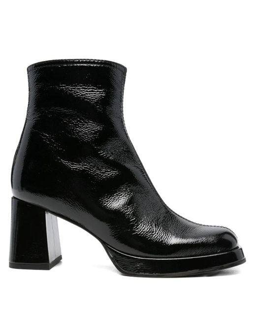 Chie Mihara Black Kentin Stiefel mit Blockabsatz 75mm