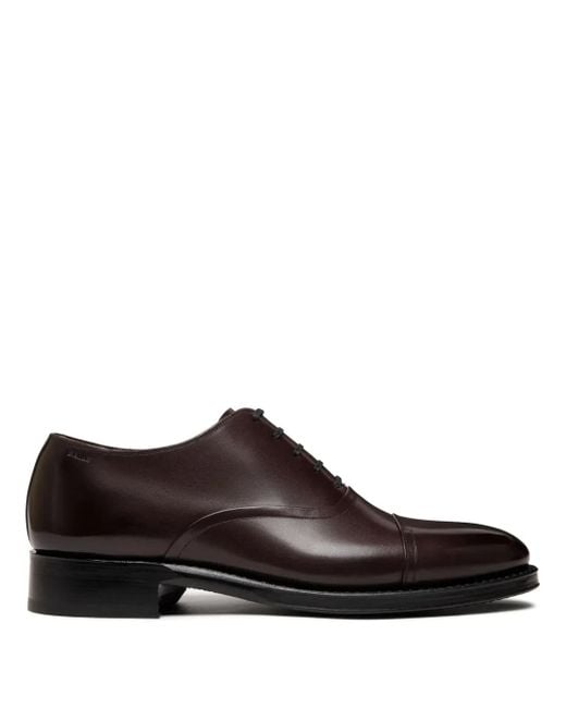 BALLY Scribe ブラウン オックスフォードシューズ メンズ Bally Scribe オックスフォードシューズ ブラウン | Lyst
