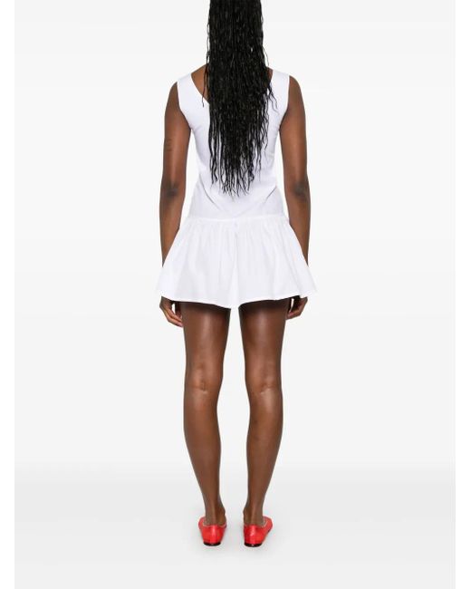 gimaguas ギマガス Garachico Mini Dress Garachico Mini Dress White Blue - Gimaguas