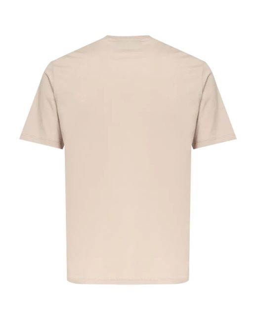 Giuliano Galiano White Crew-Neck Short-Sleeve T-Shirt for men