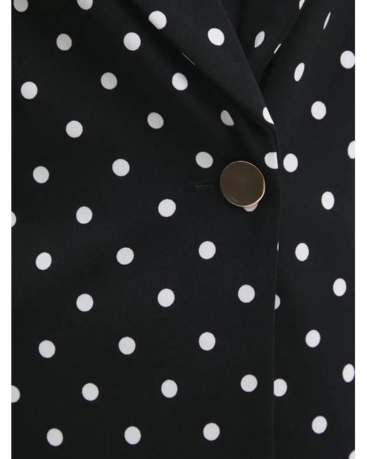 Joseph Ribkoff Black Polka-Dot Blazer