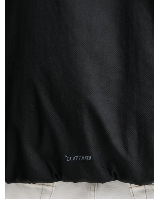 Adidas Black City Tech Climawarm Logo Stripe Gilet for men