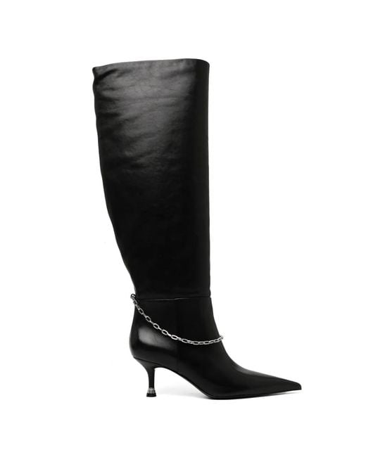 Alexander Wang Black 65Mm Akila Boots
