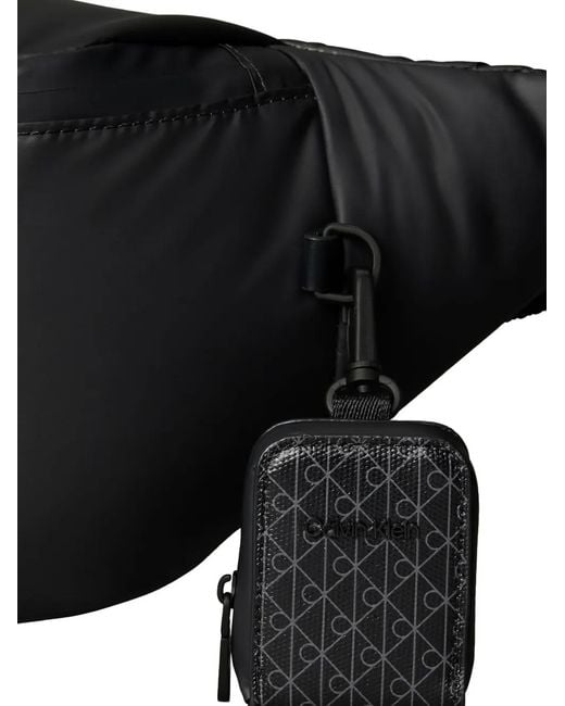 Calvin Klein Messengertas Met Logoband in het Gray voor heren