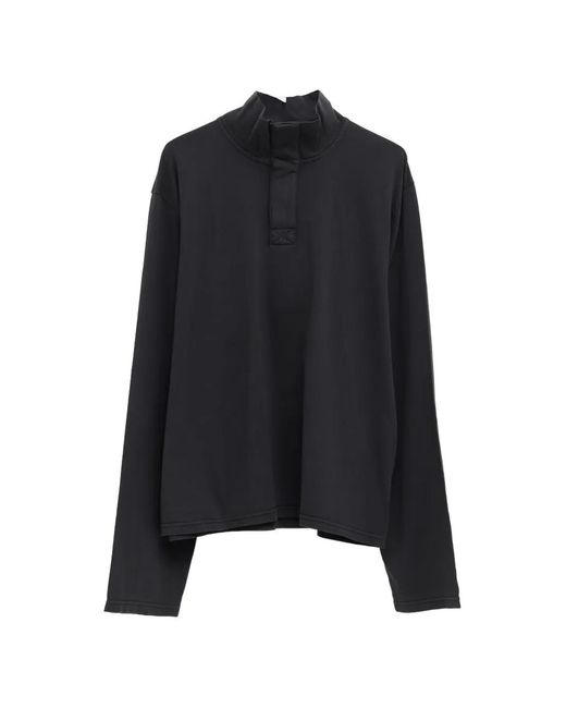 Our Legacy メンズ ブラック ハイネック Tシャツ 【公式通販】