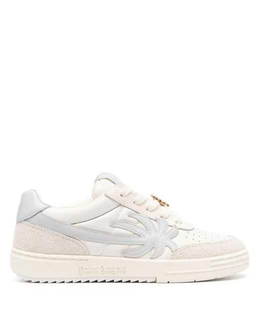 Palm Beach University sneakers di Palm Angels in White
