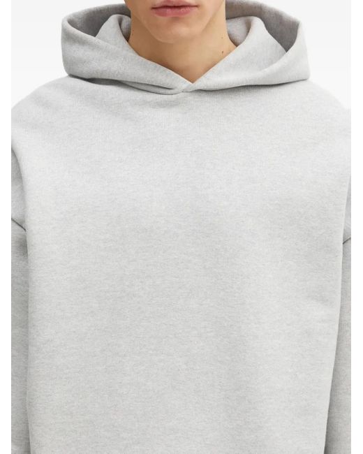 MKI Miyuki-Zoku Blue Cotton Hoodie for men