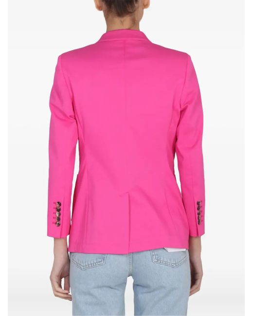 SAULINA Pink Adelaide Button Jacket