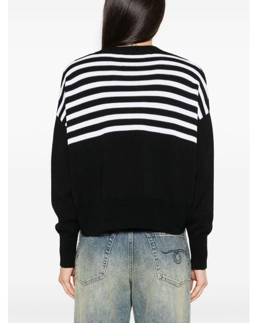 Givenchy Black Drop Shoulder Sweater