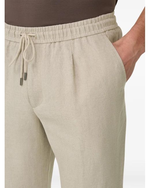 Boggi Natural City Linen Pants for men
