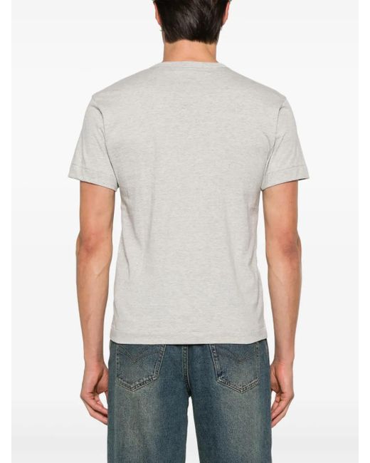 COMME DES GARÇONS PLAY ハートプリント Tシャツ Gray