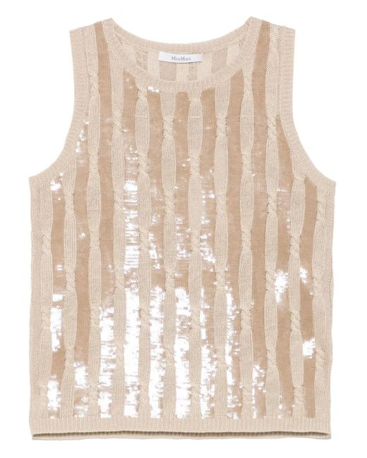 Max Mara Golia トップ Natural