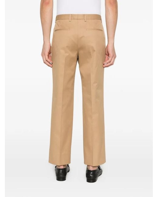 Gucci Natural Neutrals Trousers for men