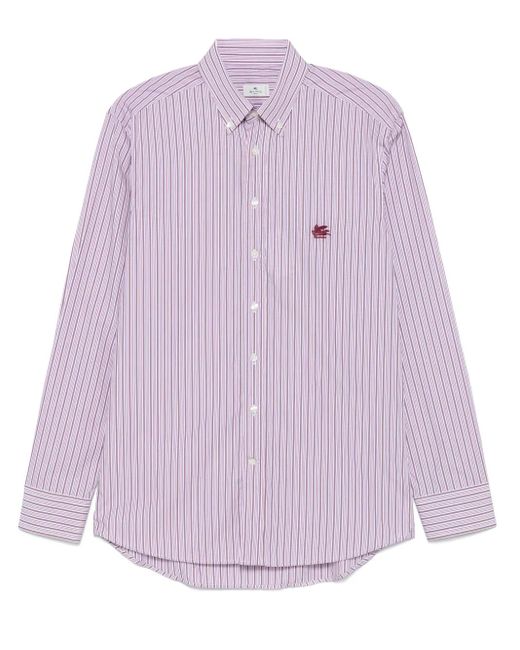 Etro Purple Flared Skirt for men