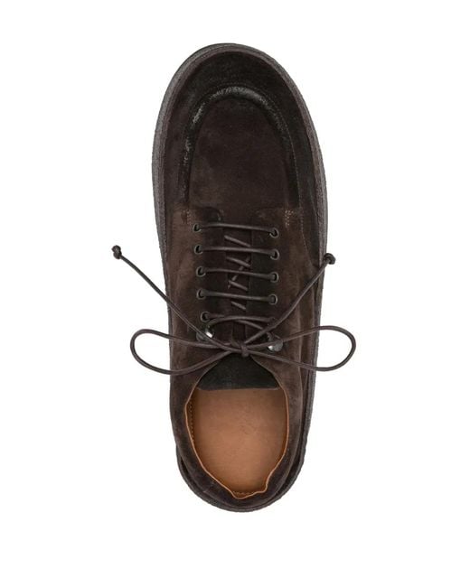Marsèll Brown 50Mm Parapana Suede Derby Shoes for men