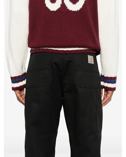 Carhartt Black Midland Single Knee Trousers for men