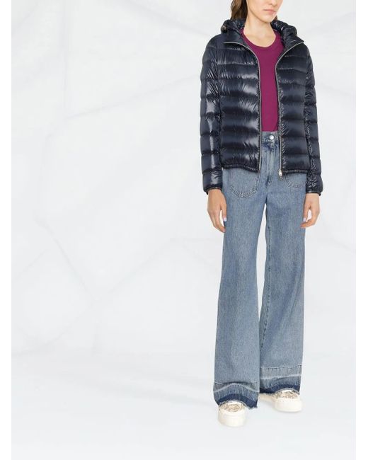 Herno Black Down-Feather Padded Jacket