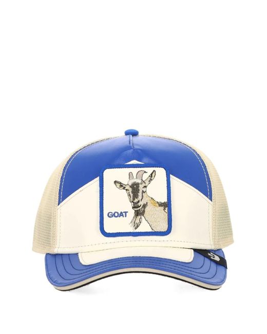 Patch-detail cap Goorin Bros de hombre de color Blue